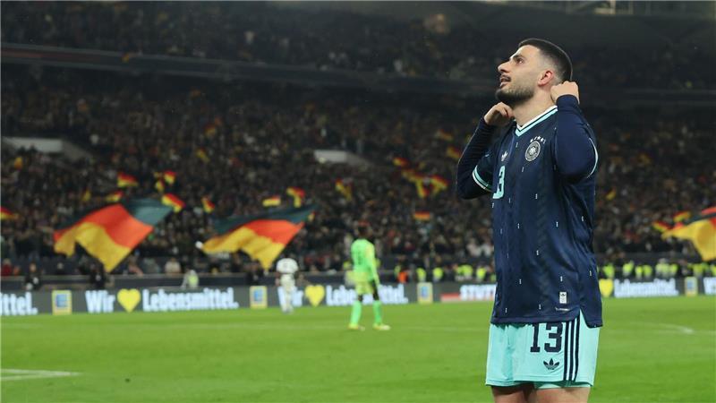 Deniz Undav jubelt über sein Siegtor gegen Ghana. 