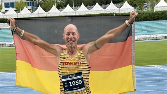 Dennis Dodt bei der WM in Südkorea.