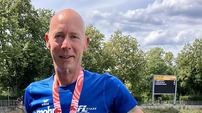 Dennis Dodt hat sich eine weitere DM-Medaille geschnappt.
