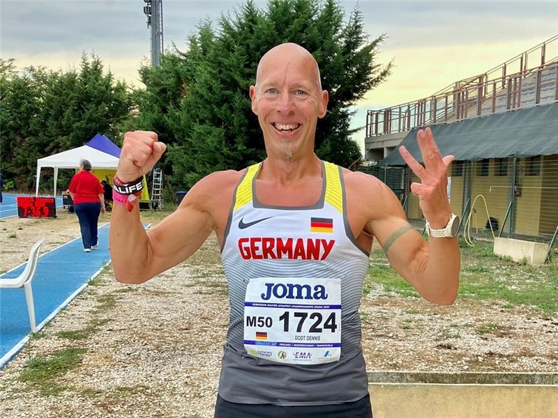 Dennis Dodt lief auf den vierten Platz. Foto: privat (nomo)