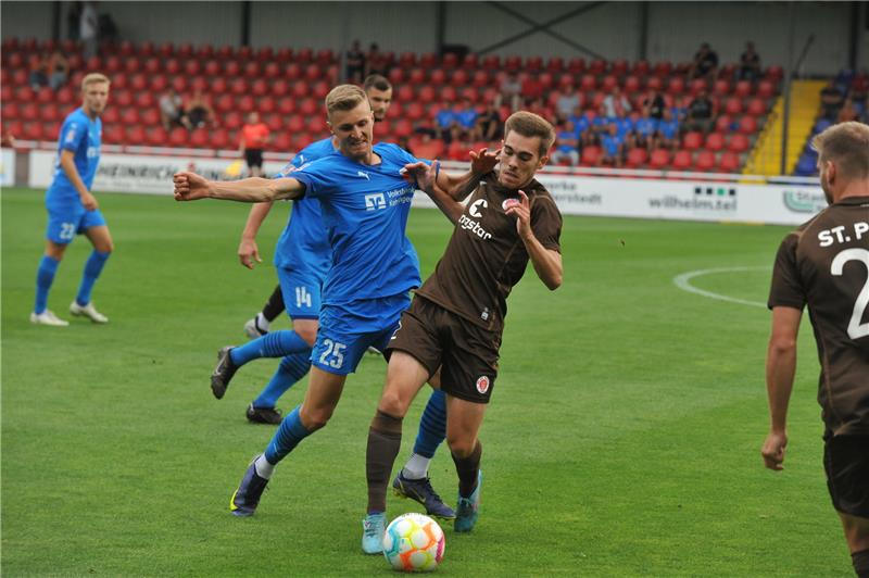 Dennis Rosin steht gegen den FC St. Pauli II in dieser Saison das erste Mal in der D/A-Startelf.