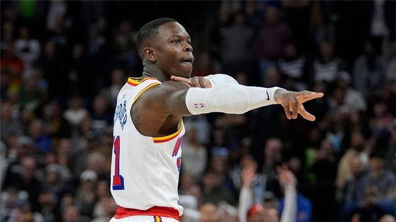 Schröder und Warriors retten knappen Sieg in Minnesota Dennis Schröder erzielte beim knappen Sieg der Golden State Warriors bei den Minnesota Timberwolves zwölf Punkte.