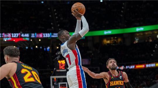 Dennis Schröder machte wieder ein starkes Spiel für Detroit.