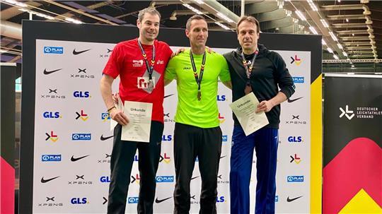 Dennis Seifried vom VfL Horneburg schaffte es aufs Podest bei der DM in Düsseldorf.