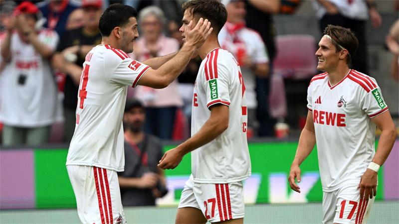 Auch dank El Mala: Köln startet mit Sieg in Bundesligasaison Der 1. FC Köln hatte zum Saisonstart viel Grund zum Jubel.