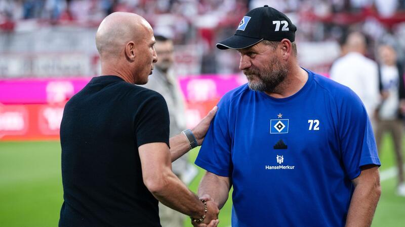 HSV-Trainer überrascht mit Taktikwechsel und Kommentar zu Königsdörffer Der 1. FC Köln mit Trainer Gerhard Struber (l) und der Hamburger SV mit Coach Steffen Baumgart eröffneten die Saison in der 2. Fußball-Bundesliga.