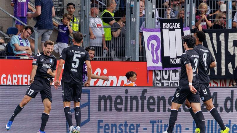Der 1. FC Magdeburg bejubelte einen verdienten Auswärtssieg.