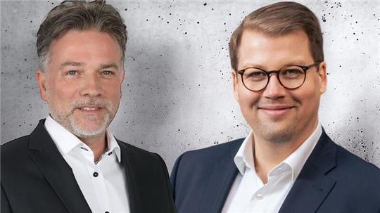 Der 1. Vorsitzende von Haus & Grund, André Grote (links), und Gastredner Alexander Krause (CDU).