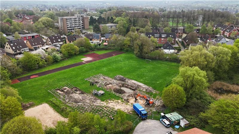 Der 250 Kilogramm schwere Blindgänger war vor Ostern bei Sondierungsarbeiten gefunden worden.