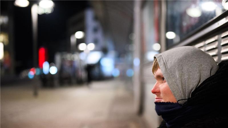 Eiseskälte und Lebensgefahr: Warum Kevin trotzdem draußen schläft Der 37-Jährige lebt seit 15 Jahren auf der Straße.