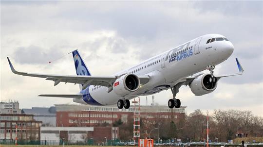 Der A321neo von Airbus (Symbolbild).