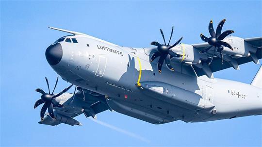 Der A400M ist das Rückgrat des Luftransportes der Bundeswehr. (Archivbild)