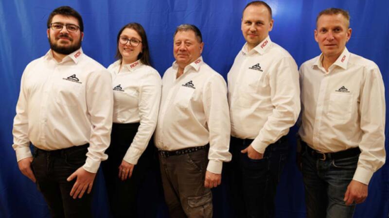 Der ACN-Vorstand: Tobias Knabbe, Joanna Wessel, Jens Weber, Christian Fock und Marcus Brassat (von links).