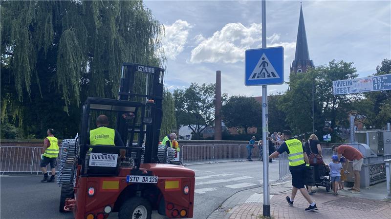 Der Abbau hat nahezu mit dem Start begonnen.