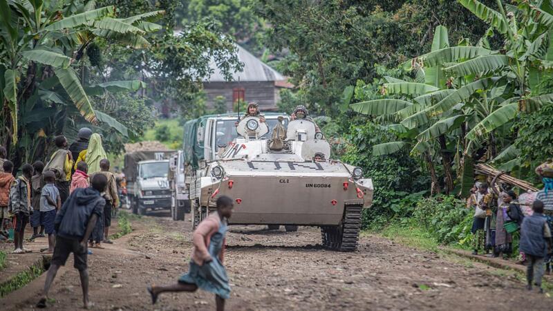 Verstärkte Kämpfe im Ostkongo vor Abzug von UN-Mission Der Abzug der UN-Blauhelme soll bis Jahresende beendet sein.