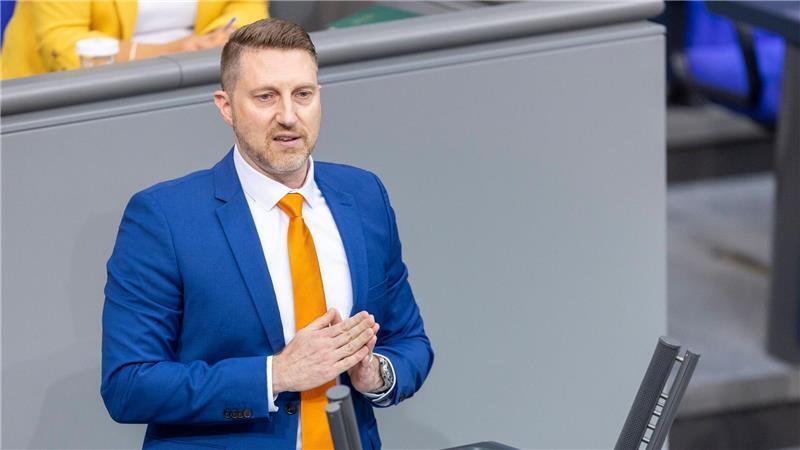 Der AfD-Abgeordnete Brandes ist gegen die Neubaustrecke. (Archivbild)