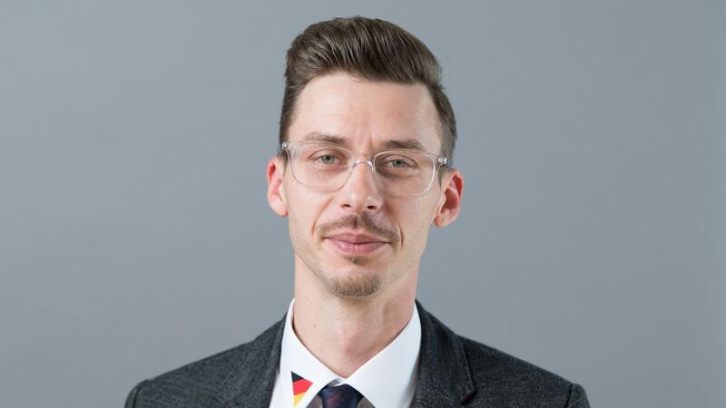 Angriff auf AfD-Politiker Kumpf in Supermarkt in Sachsen Der AfD-Politiker Mario Kumpf.
