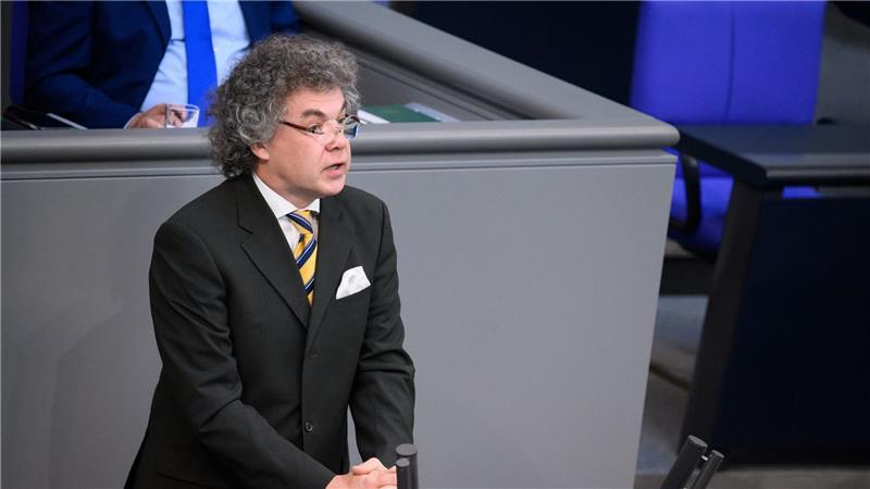 Der AfD-Politiker Matthias Moosdorf gehört dem Bundestag seit 2021 an. (Archivbild) 