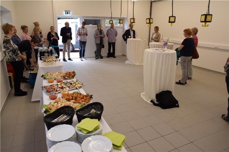 Der Anbau der Quali-Küche wird in Betrieb genommen. Foto: Strüning