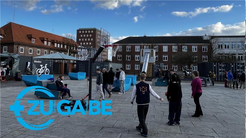 Der Ankerplatz in Stade.