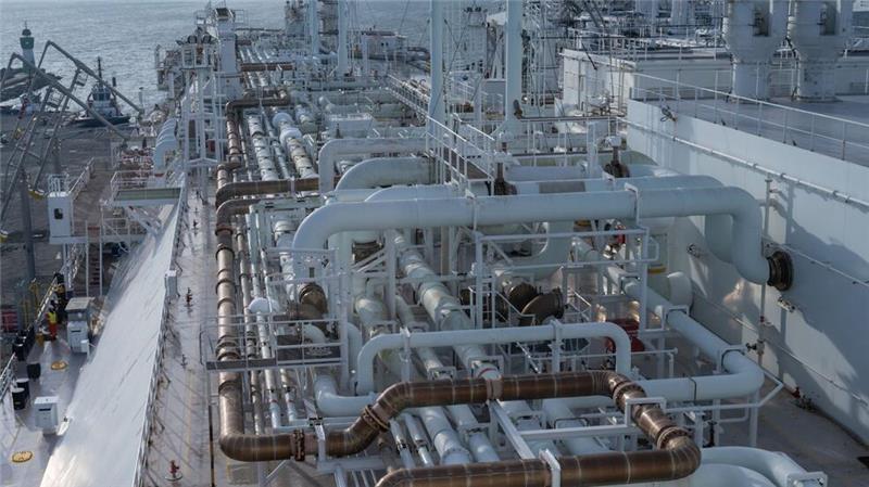 Wann geht das LNG-Terminal in Stade endlich in Betrieb? Der Aufbau der Terminals war als Reaktion auf Russlands Angriff auf die Ukraine und gedrosselte und schließlich ausbleibende russische Gas-Lieferungen forciert worden.