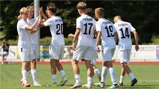 Der Aufstieg in die U19-Nachwuchsliga wurde knapp verpasst - dennoch hatten die Jungs von Trainer Olaf Lakämper oft genug Grund zum Torjubel.