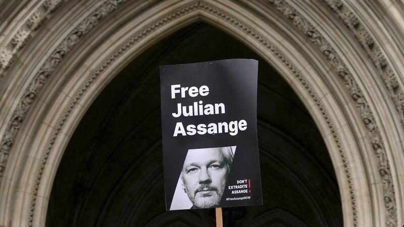 Assange hofft auf letzte Chance vor Gericht Der Australier Julian Assange sitzt seit seiner Festnahme im April 2019 im Londoner Hochsicherheitsgefängnis Belmarsh.
