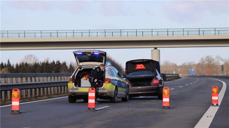 Der Autofahrer konnte nach den Schüssen bei der Grenzkontrolle später auf der Autobahn 31 gestoppt werden. (Archivbild)