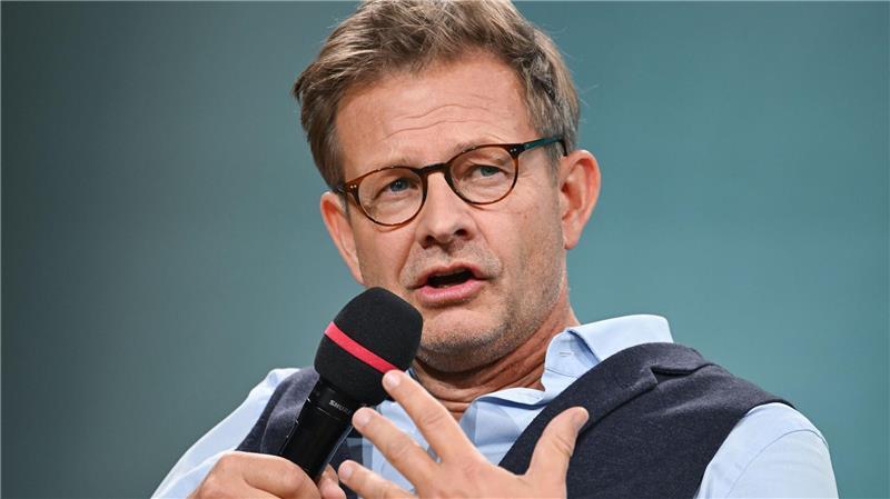 Der Autor auf der Frankfurter Buchmesse. (Archivbild)