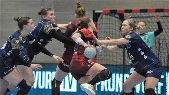 Der BSV agierte gegen Bensheim mit einer offensiven Abwehr.