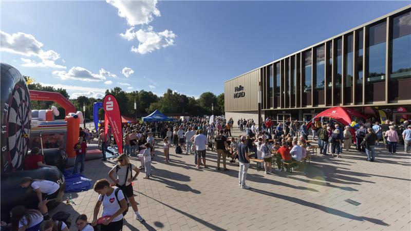 Der BSV hat die Halle am Samstag mit einem Fest eröffnet.