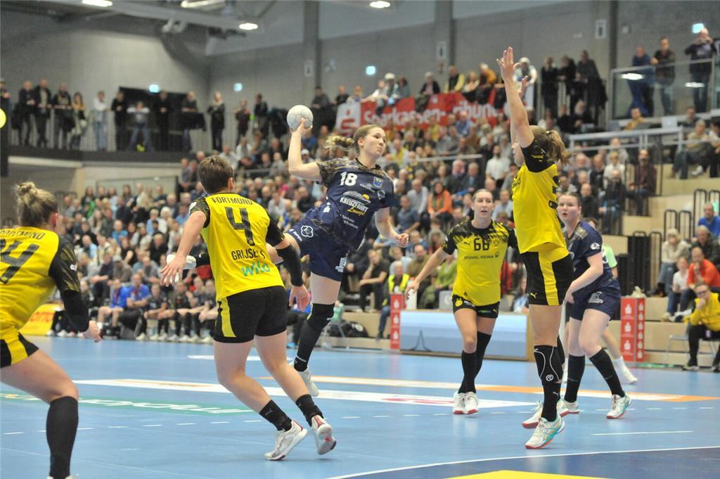 Der BSV spielte am Mittwochabend gegen Borussia Dortmund.