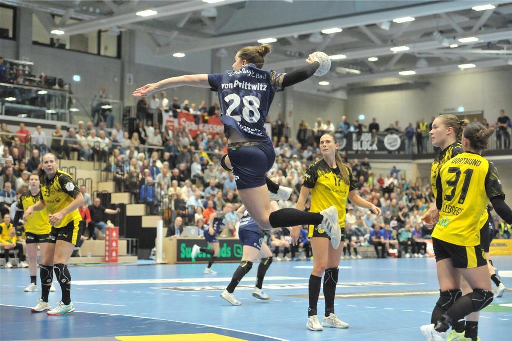 Der BSV spielte am Mittwochabend gegen Borussia Dortmund.