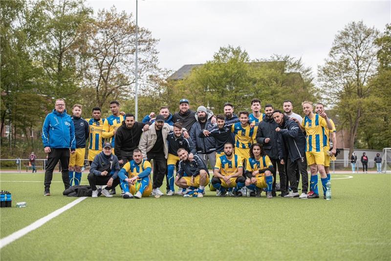 BSV-Fußballer mit wichtigem Sieg Der BSV will den Klassenerhalt in der Kreisliga Hamburg packen. Foto: Studer