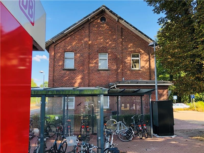 Millionen-Förderung: Himmelpforten will Zentrum aufwerten Der Bahnhof als markanter Punkt in Himmelpforten bei der Städtebauförderung punkten. Foto Klempow