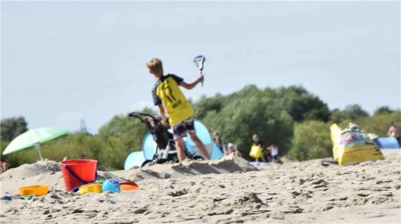 Der Bassenflether Strand ist ein beliebtes Ausflugsziel.
