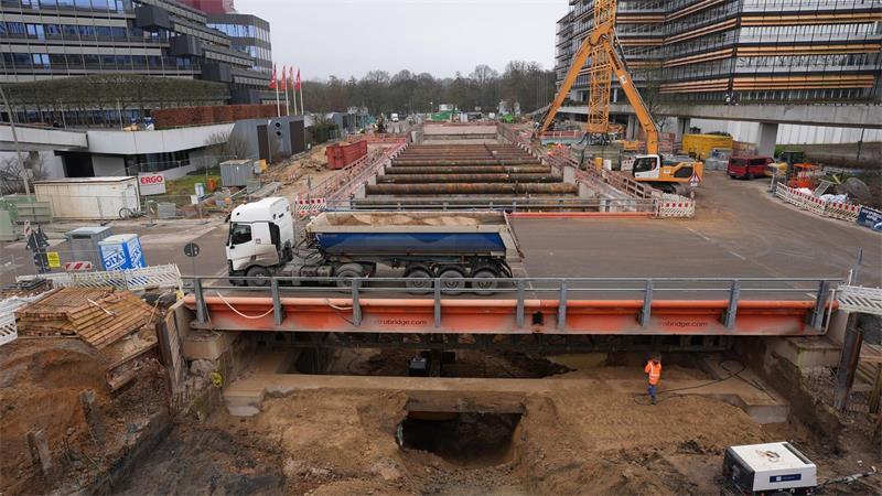 Hochbahn-Vorstand zur U5: „2040 ist noch realistisch“ Der Bau der U5 dauert an. (Archivbild)