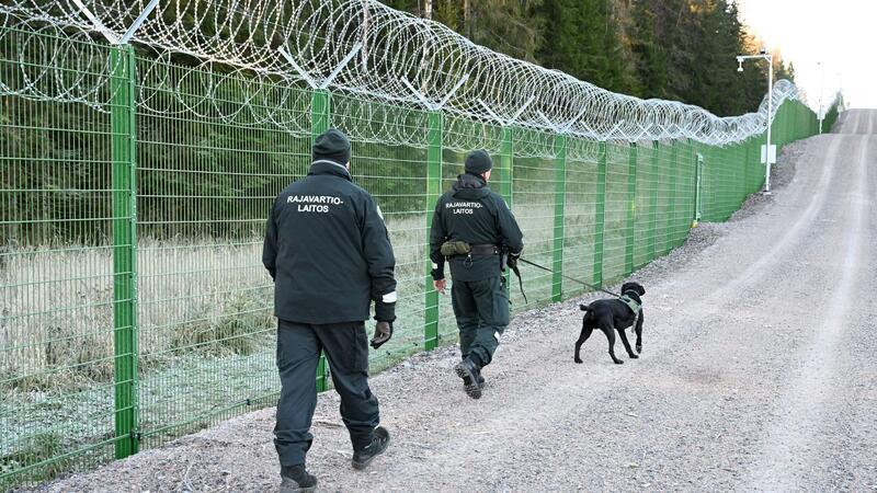 Krieg gegen die Ukraine: So ist die Lage Der Bau eines Testmodells wurde in der Nähe des Grenzübergangs Imatra abgeschlossen.