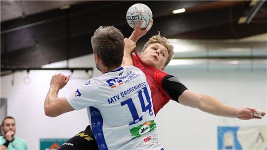 Der Beckdorfer Handballer Leonard Klein.