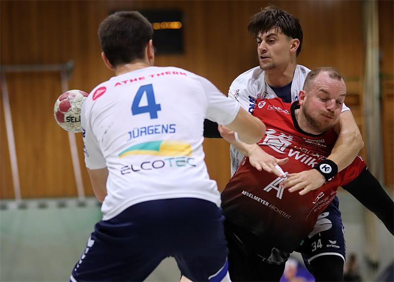 Der Beckdorfer Handballer Tim Fock erzielte zwei Tore gegen Hameln.