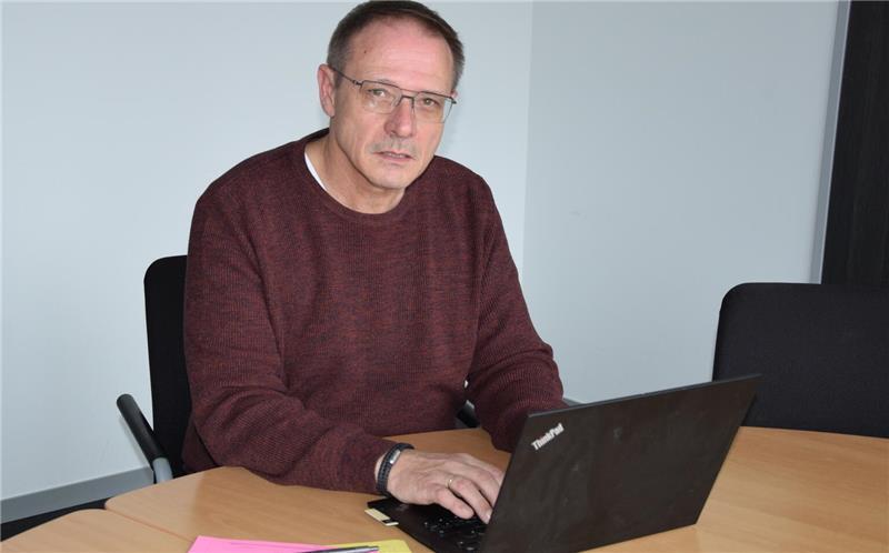 Der Behindertenbeauftragte der Stadt Buxtehude, Jens Nübel.