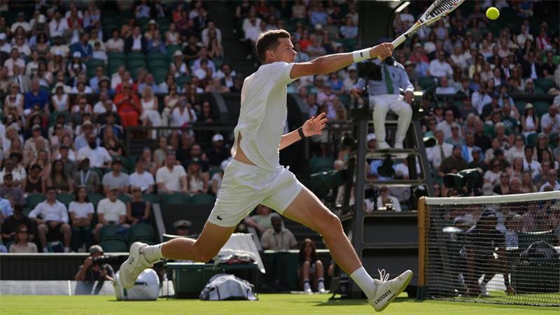 Der Belgier Alexander Blockx stellte Alexander Zverev vor Probleme.