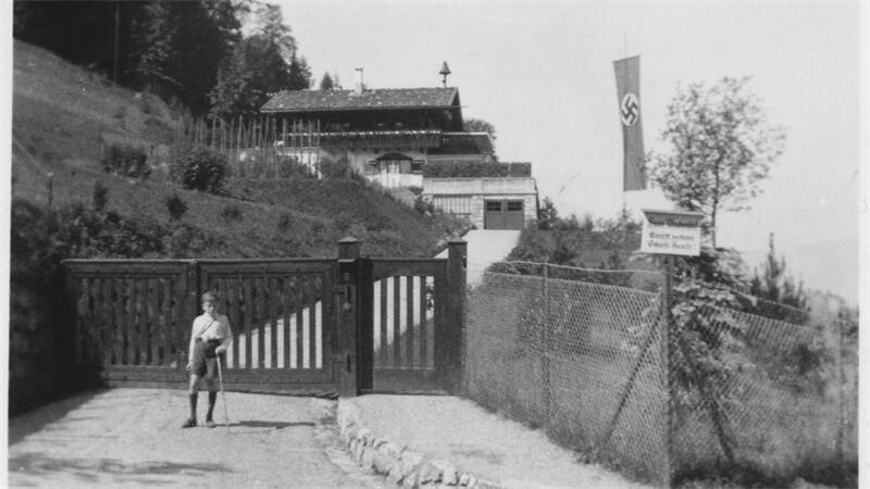 Der Berghof am Obersalzberg. Adolf Hitler kaufte das Anwesen 1933 von der Buxtehuder Familie Winter-Wachenfeld.