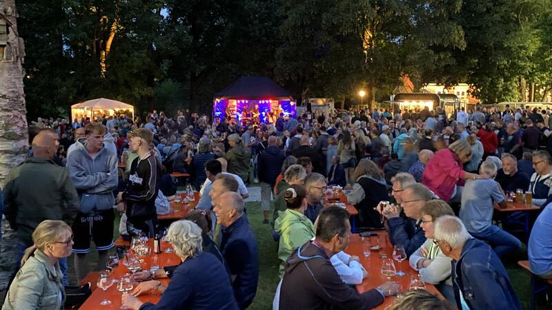 Der Bierzauber bildet den Abschluss bei den Open-Air-Veranstaltungen.
