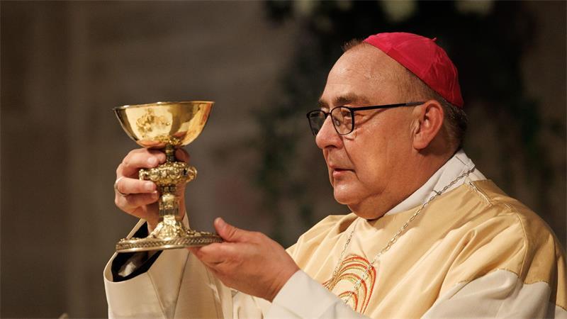 Bischöfe: Geistlicher Missbrauch soll Straftat werden Der Bischof von Osnabrück, Dominicus Meier, will die Prävention geistlichen Missbrauchs verbessern. (Archivbild)