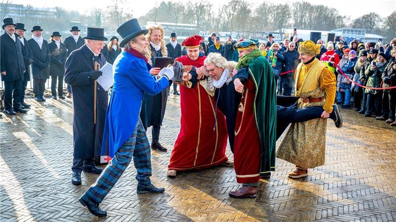 Der Brauch geht auf eine Wette von 1829 zurück. 