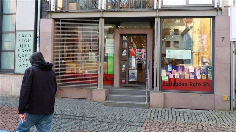 Der Buchladen „Rote Straße“ in Göttingen.