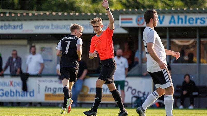 Der Buxtehuder Kilian Braun ist in dieser Saison zum Oberliga-Schiedsrichter aufgestiegen.