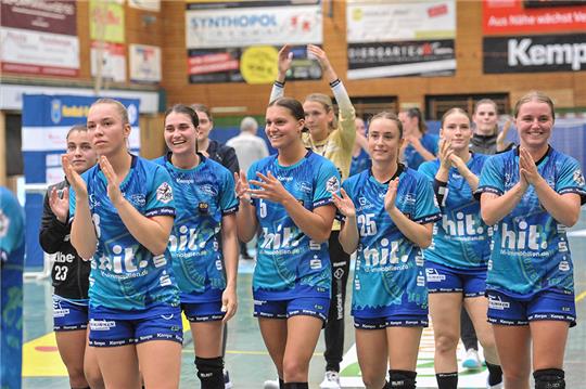 Der Buxtehuder SV ist für das Spiel gegen Zwickau in die Sporthalle Hamburg gezogen. Foto: Jan Iso Jürgens
