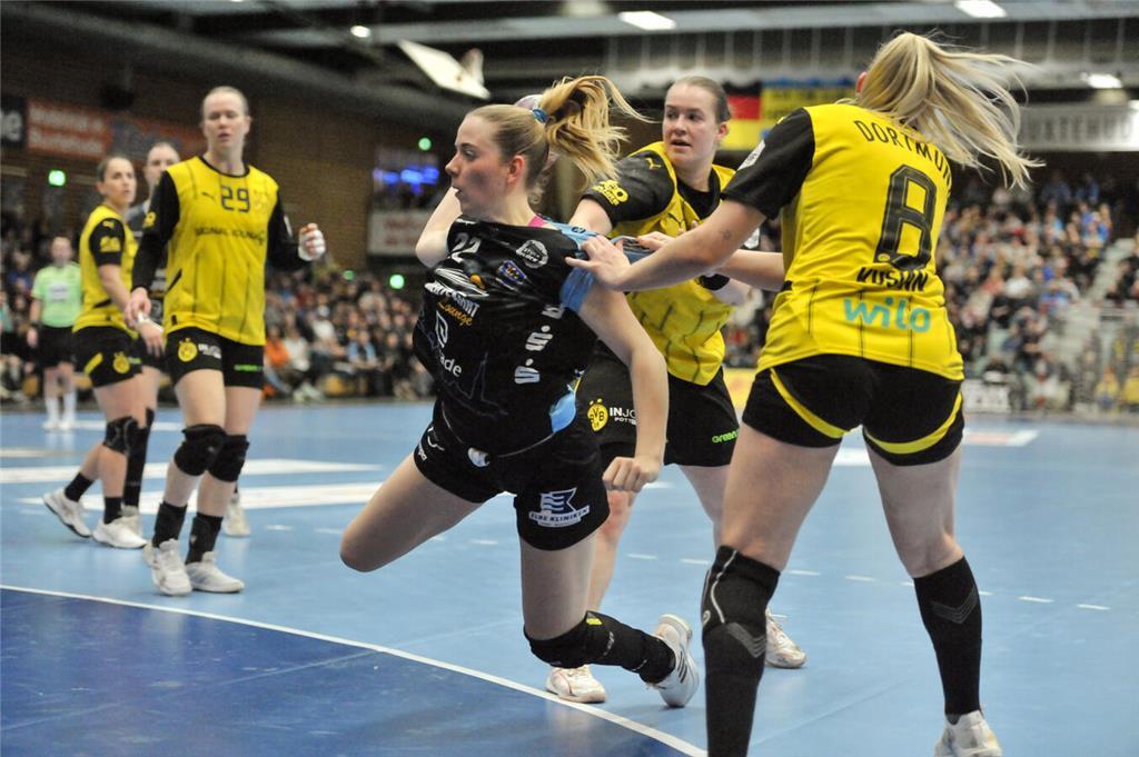 Der Buxtehuder SV verlor gegen Tabellenführer Borussia Dortmund.